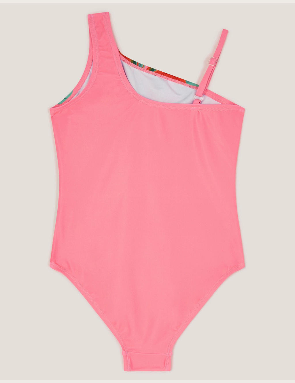 Leopard Print One Shoulder Swimsuit 3 of 3