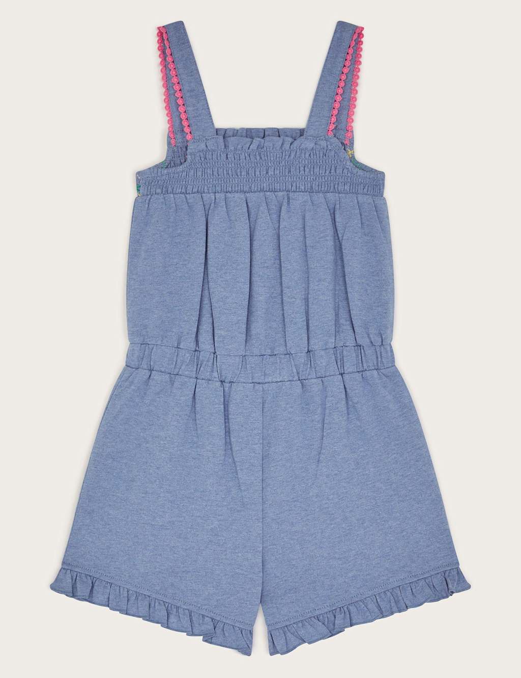 Cotton Rich Jersey Playsuit (3-13 Yrs) 2 of 3