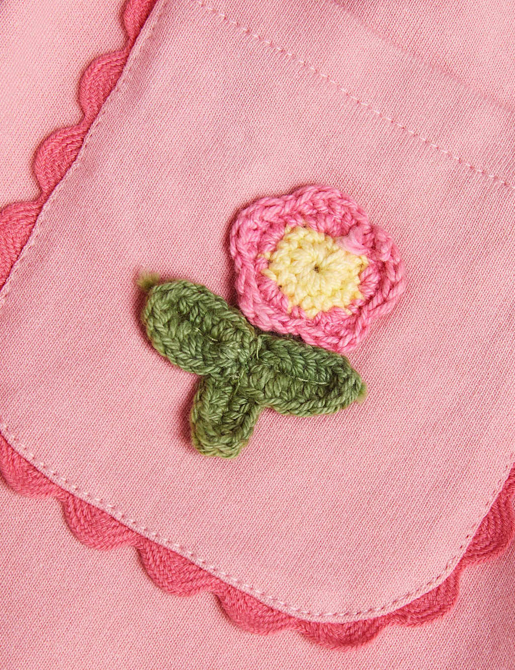 Pure Cotton Embroidered Joggers (3-13 Yrs) 3 of 3
