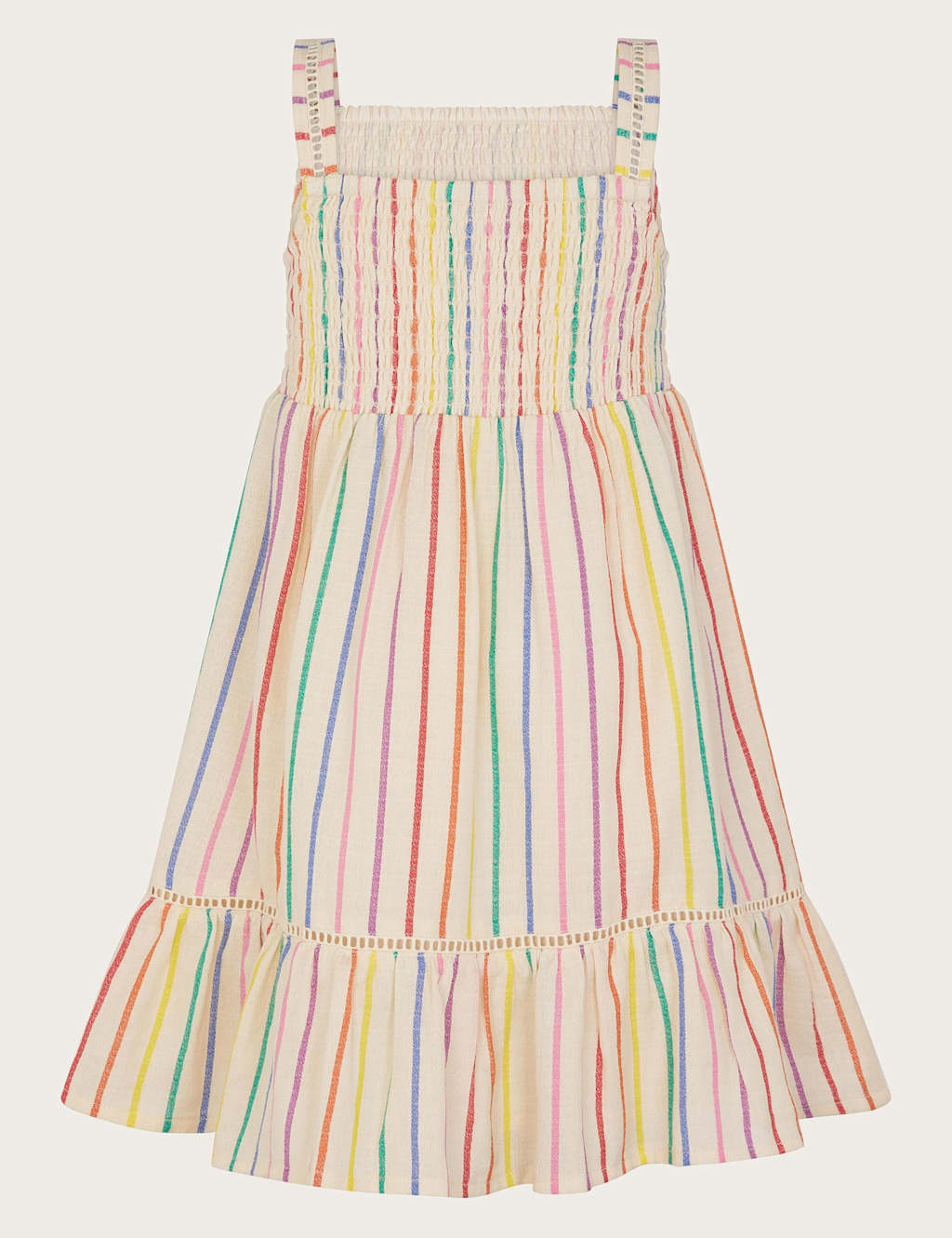 Pure Cotton Striped Dress (2-13 Yrs) 3 of 3