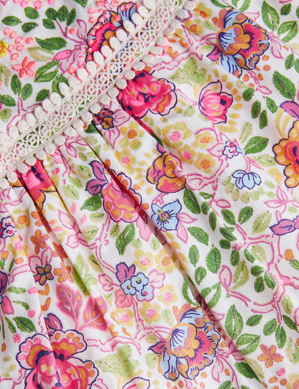 Floral Tiered Dress (3-13 Yrs) 2 of 3