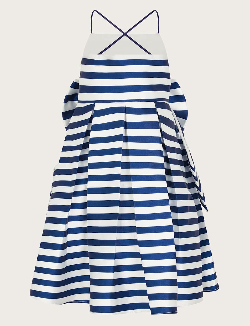 Striped Bow Dress (3-15 Yrs) 2 of 3