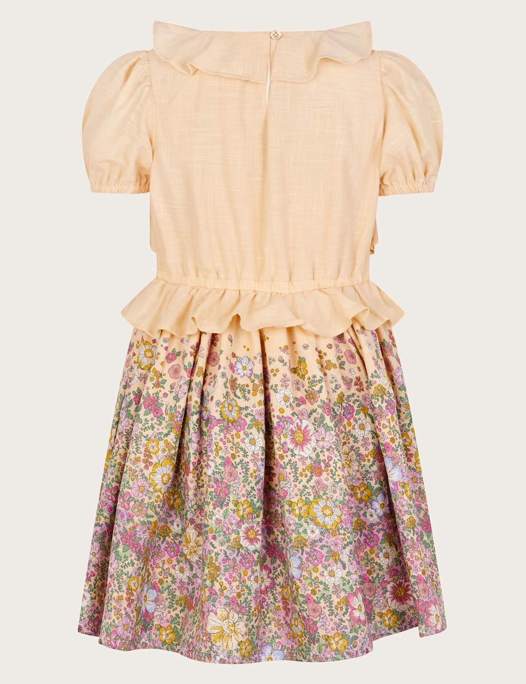 Pure Cotton Patterned Dress (3-15 Yrs) 3 of 4