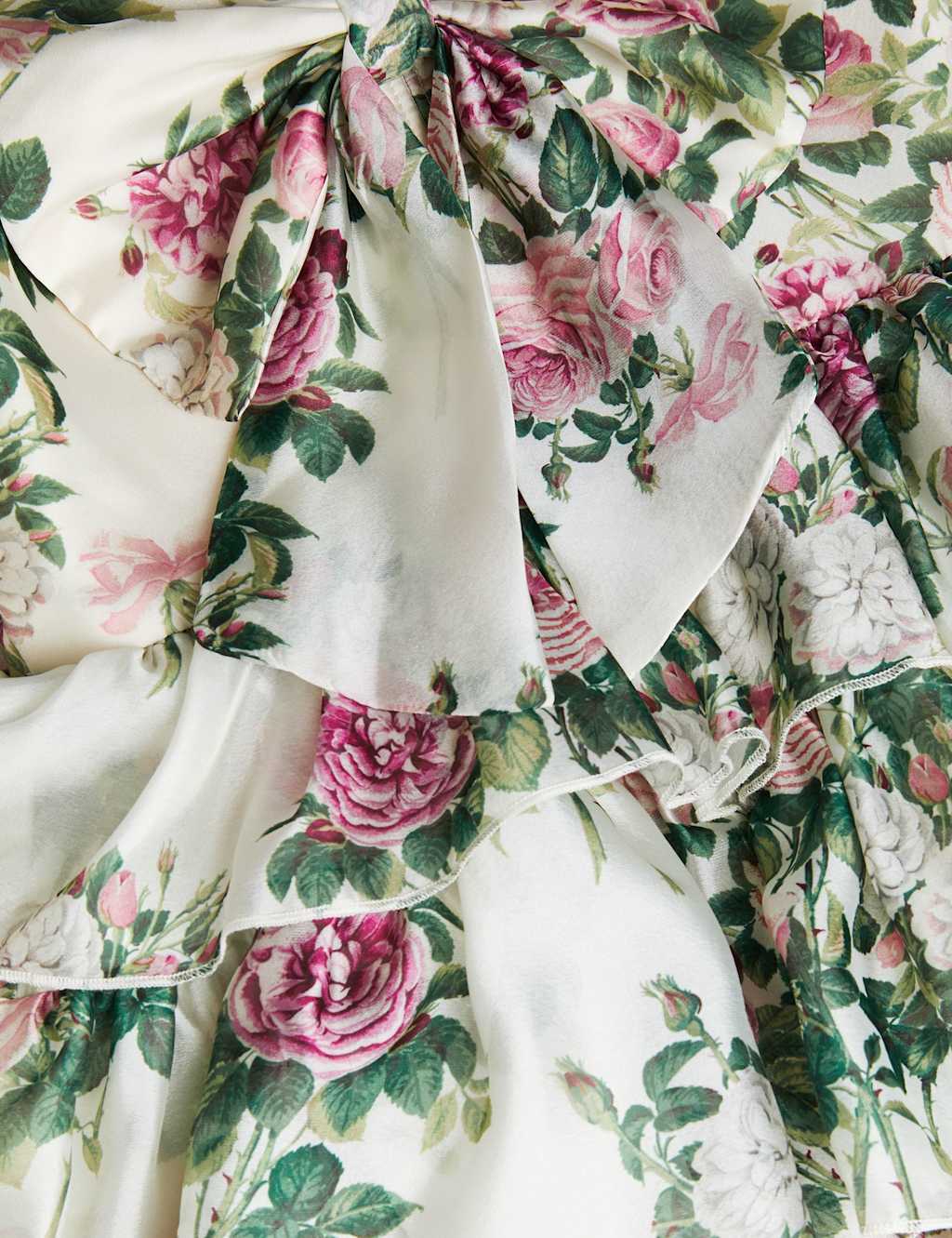 Floral Tiered Dress (3-15 Yrs) 2 of 3