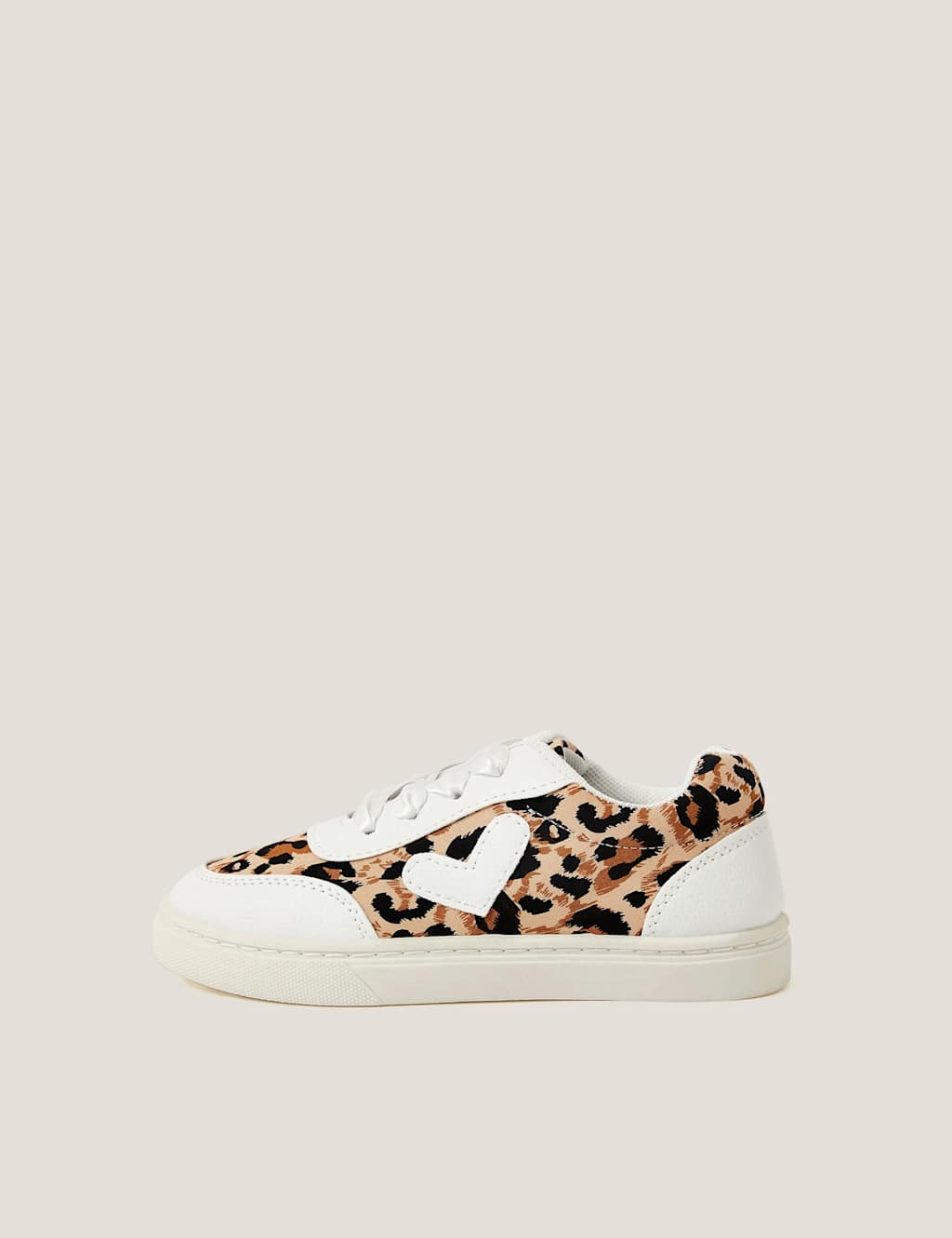 Kids' Animal Print Heart Trainers (11 Small - 4 Large) 3 of 3