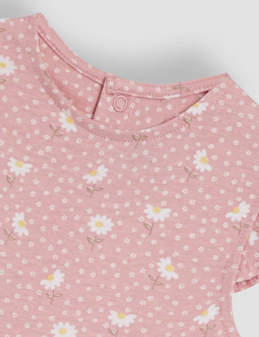 Pure Cotton Daisy Floral Romper 3 of 3