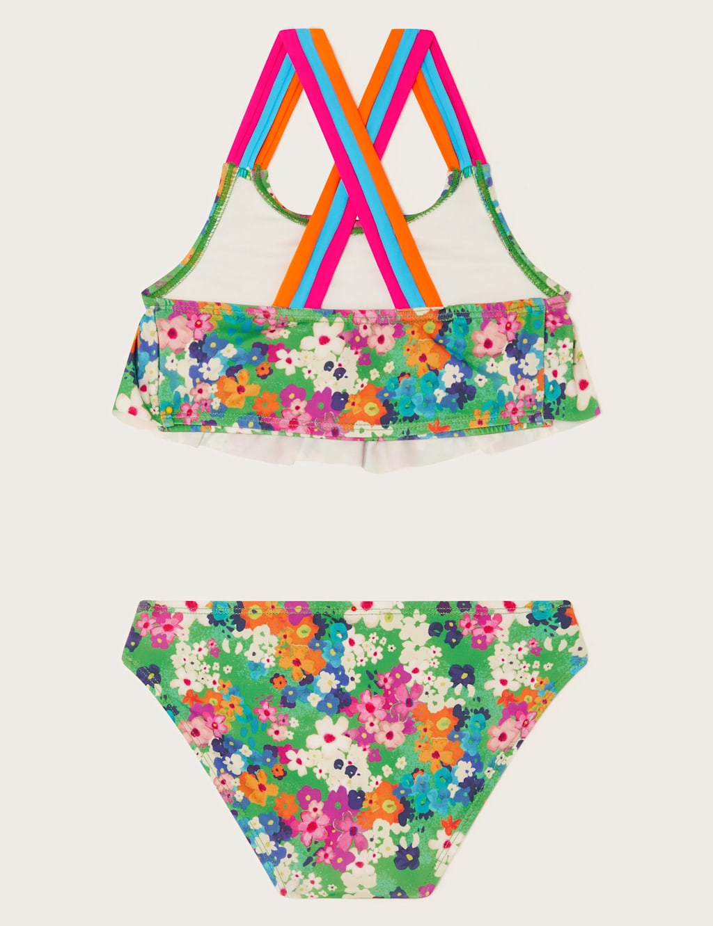 Ditsy Floral Frill Bikini (3-15 Yrs) 3 of 3