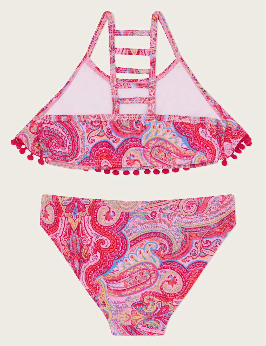 Paisley Frill Halterneck Bikini (3-15 Yrs) 3 of 3