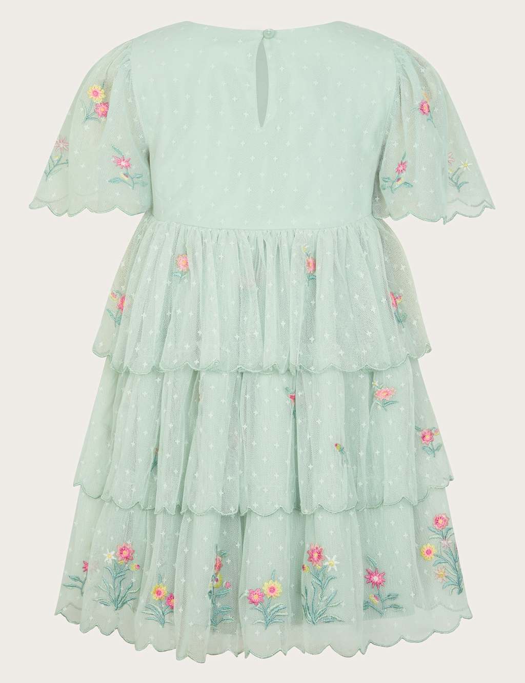 Embroidered Lace Dress (3-15 Yrs) 4 of 4