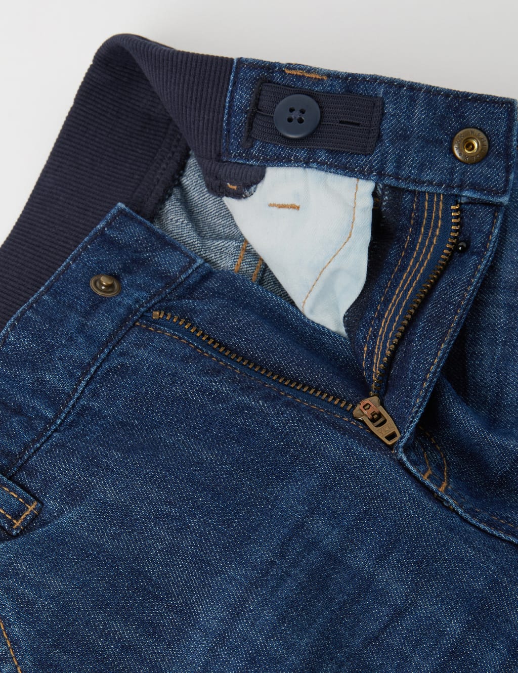 Relaxed Pure Cotton Jeans (1-10 Yrs) 5 of 5