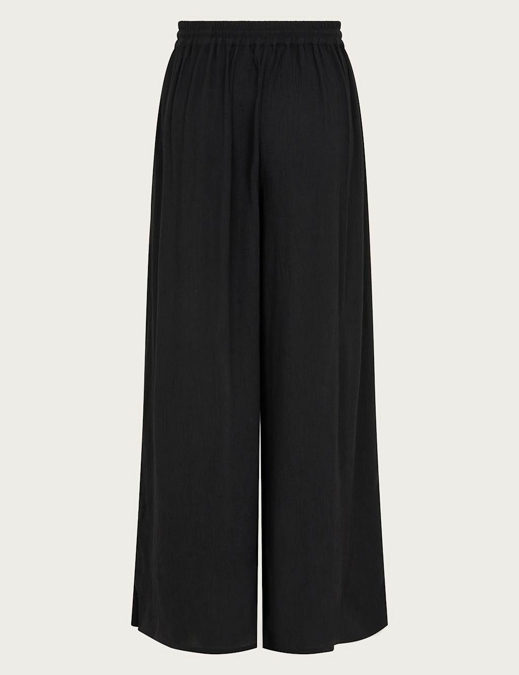 Crinkle Drawstring Wide Leg Trousers (7-15 Yrs) 3 of 3
