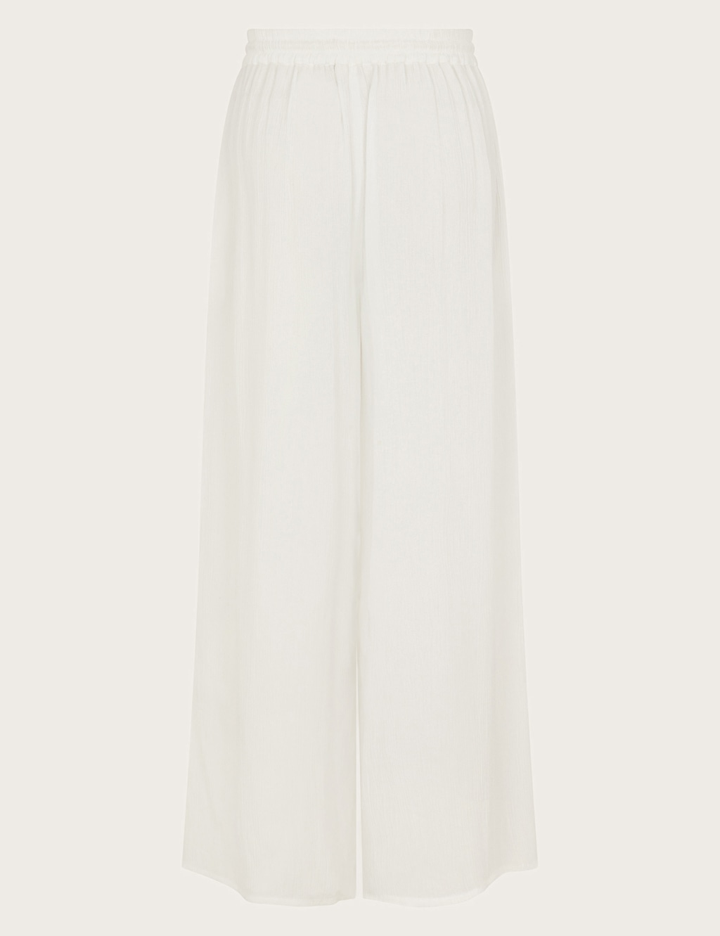 Crinkle Drawstring Wide Leg Trousers (7-15 Yrs) 3 of 3