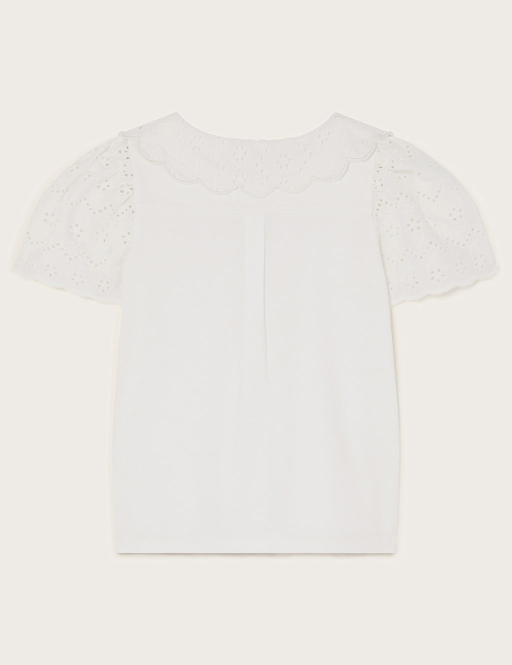 Pure Cotton Broderie Blouse (3-15 Yrs) 3 of 3