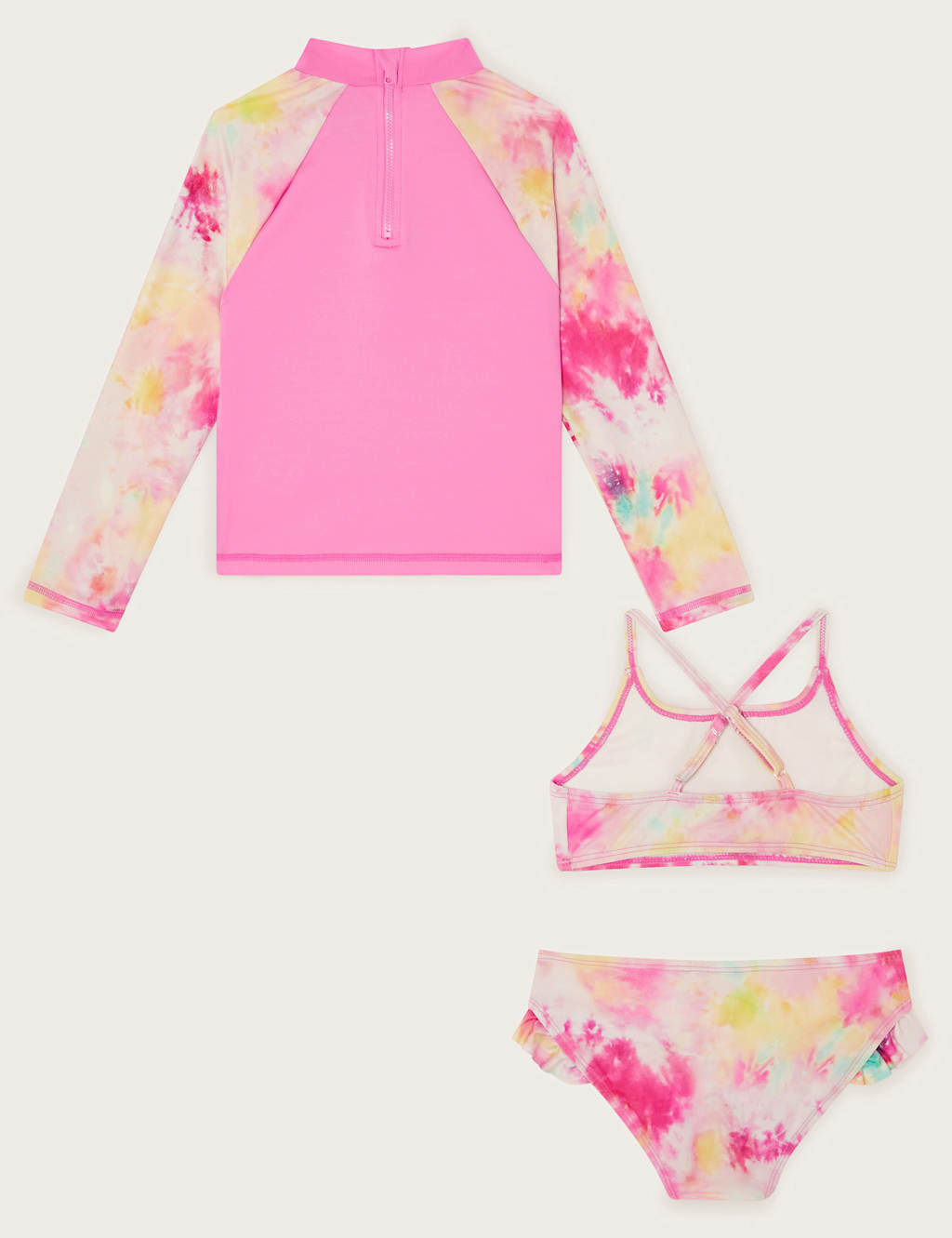 3pc Tie Dye Bikini Swim Set (3-15 Yrs) 3 of 3