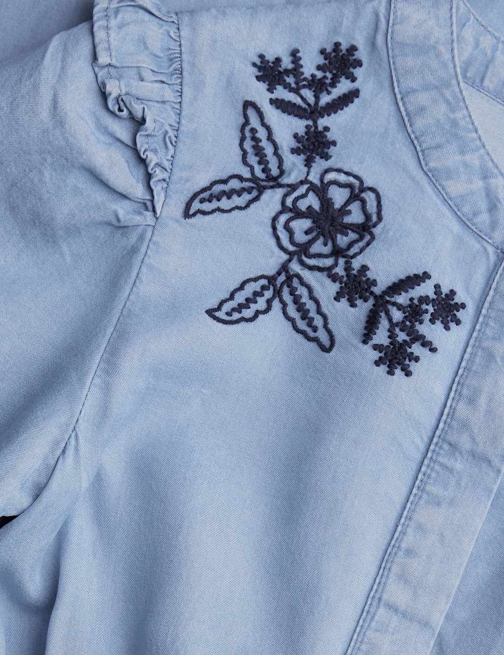 Floral Embroidered Jumpsuit (3-15 Yrs) 2 of 4