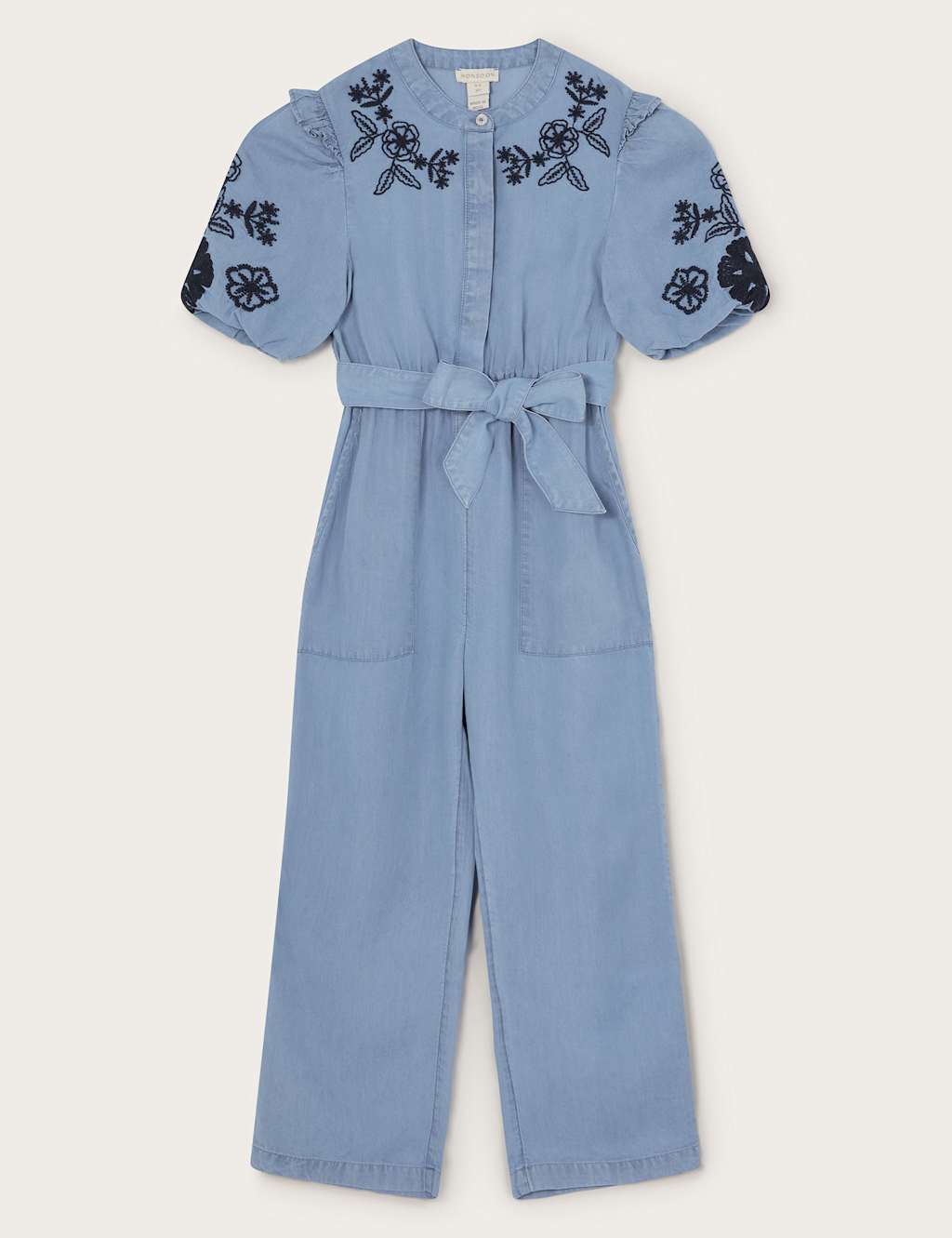 Floral Embroidered Jumpsuit (3-15 Yrs) 4 of 4