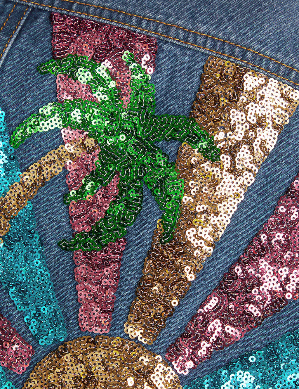 Denim Sequin Jacket (3-13 Yrs) 3 of 3
