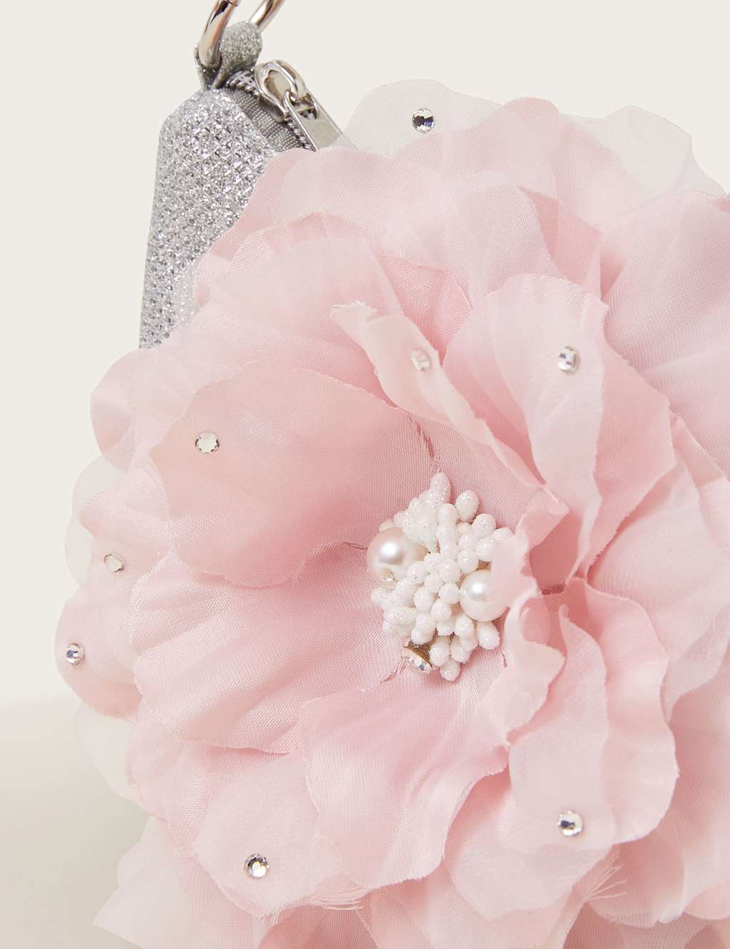 Kids' Oversized Flower Glitter Scoop Bag 2 of 4
