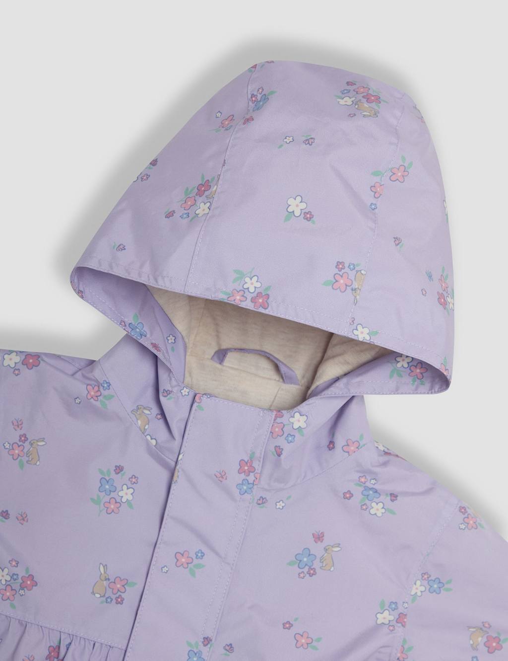 Bunny Floral Raincoat (12 Mths-6 Yrs) 2 of 3