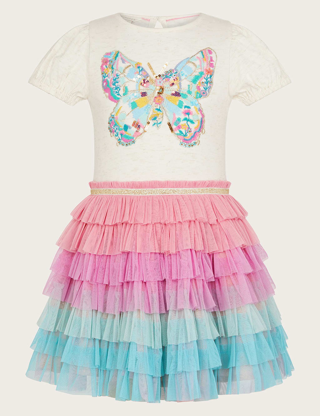 Monsoon butterfly dress on sale