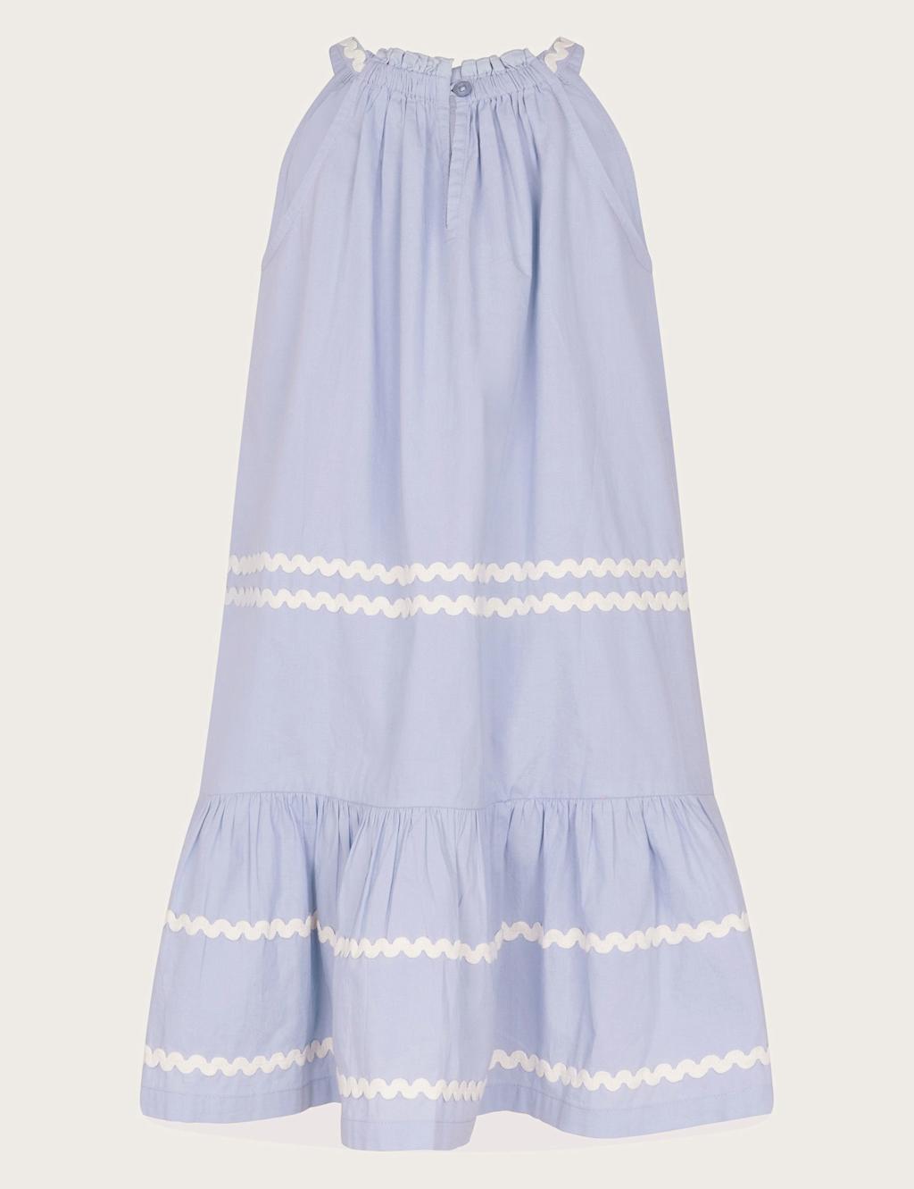 Pure Cotton Embroidered Dress (3-13 Yrs) 2 of 3