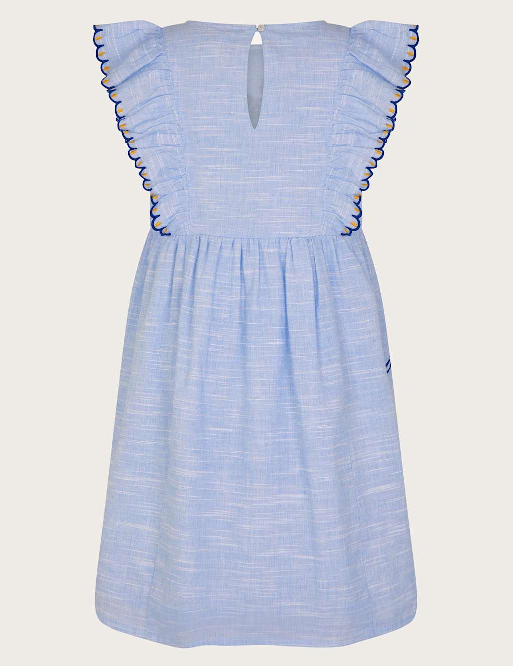 Pure Cotton Floral Dress (3-13 Yrs) 3 of 4