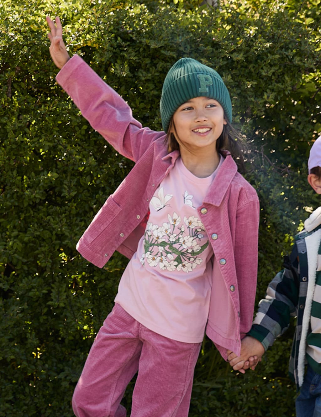 Pure Cotton Floral T-Shirt (1-10 Yrs) | Polarn O. Pyret | M&S