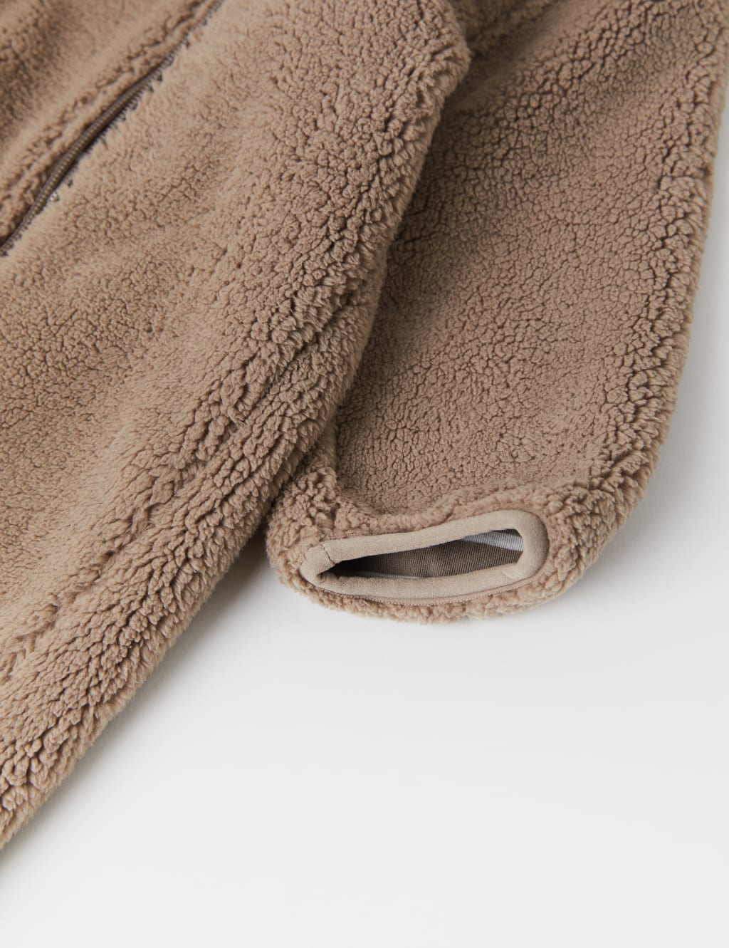 Fleece Hooded Zip Pramsuit (1-12 Mths) 5 of 6