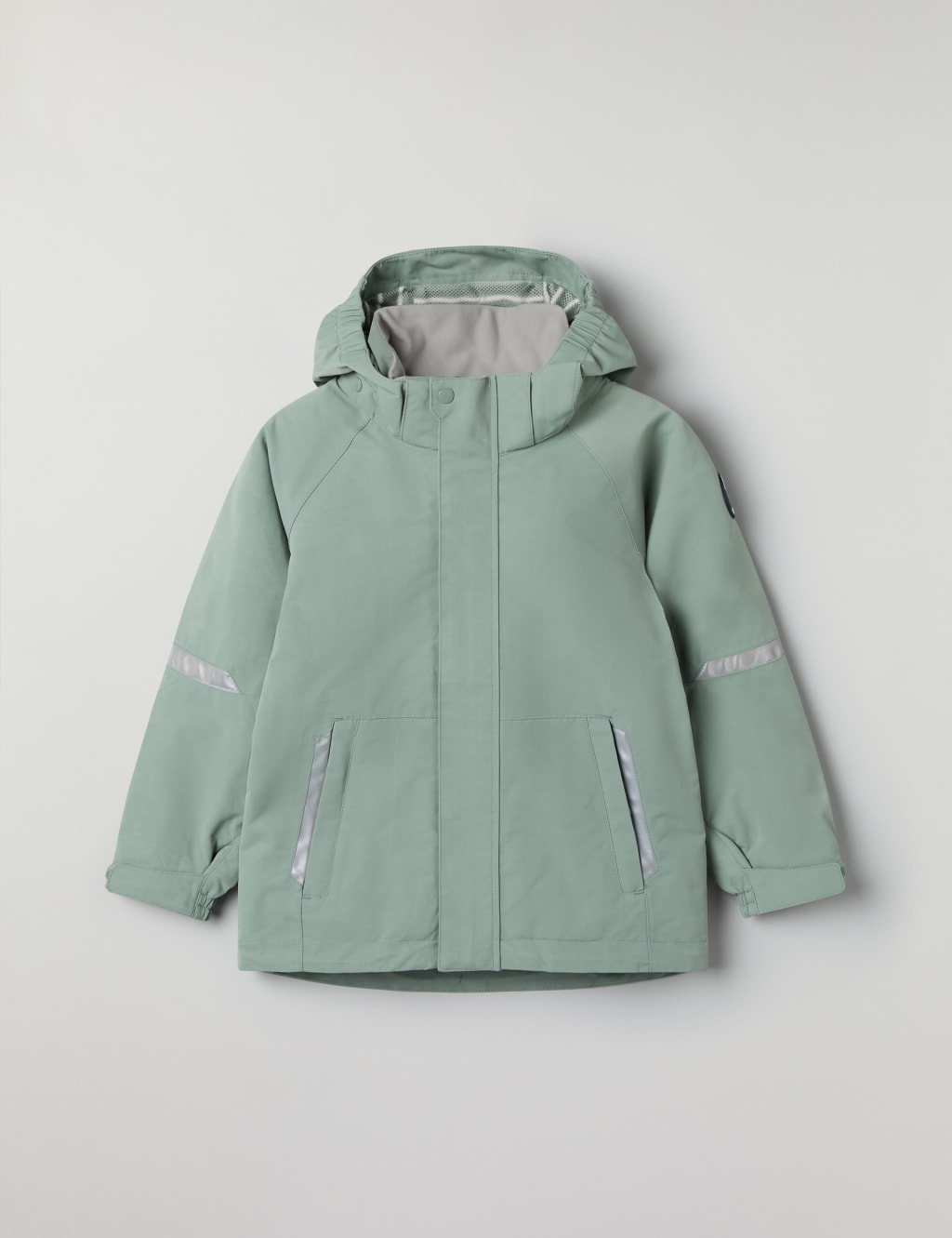Waterproof Lightweight Hooded Coat (9 Mths - 10 Yrs) 2 of 8