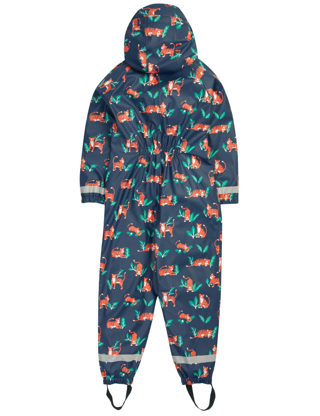 Tiger Print Hooded Puddlesuit (6 Mths - 6 Yrs) 4 of 7
