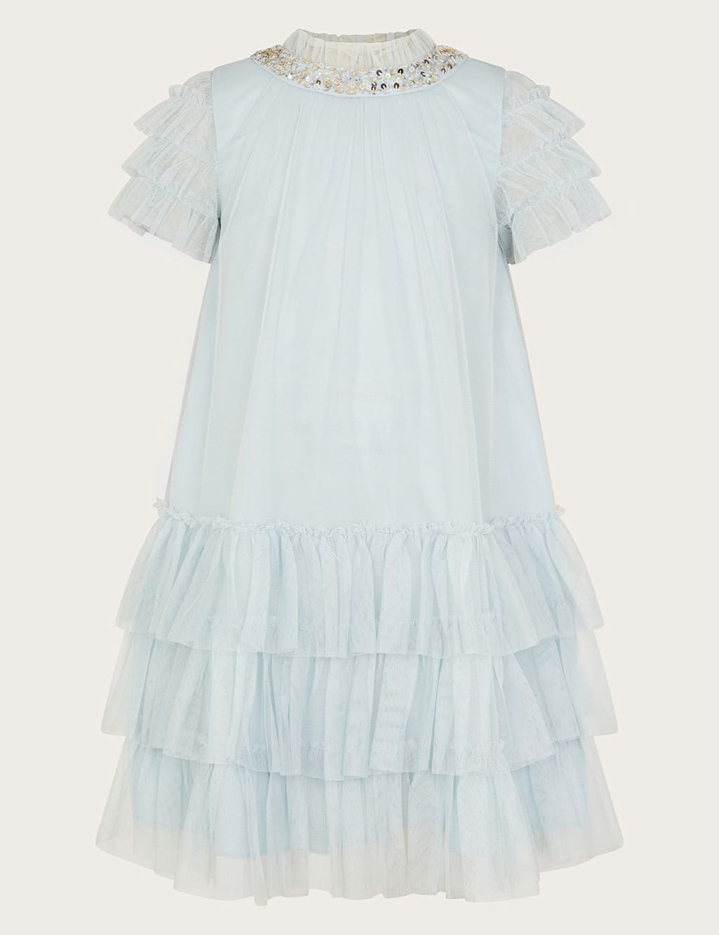 Tulle Tiered Dress (3-15 Yrs) 1 of 3