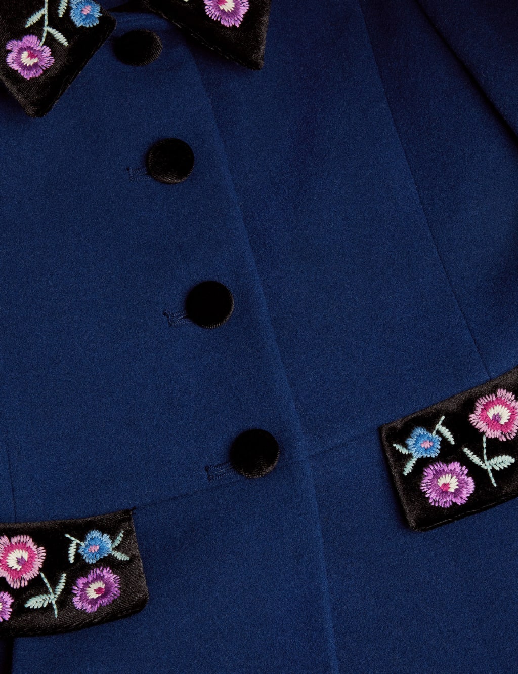 Embroidered Coat with Wool (3-13 Yrs) 3 of 3