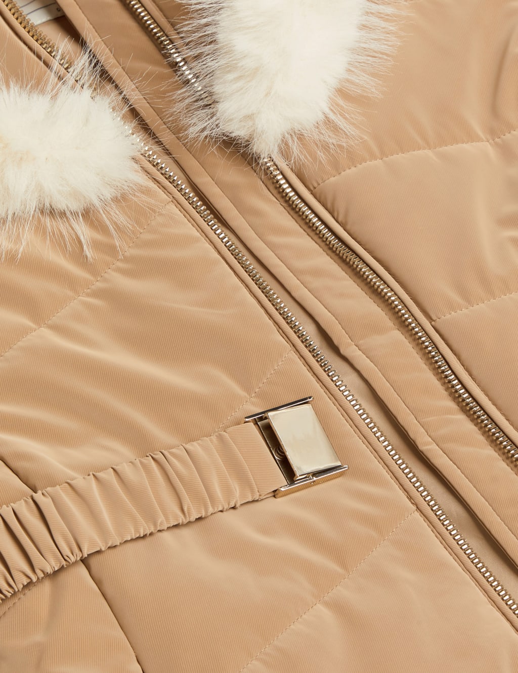 Padded Faux Fur Coat (3-15 Yrs) 3 of 3