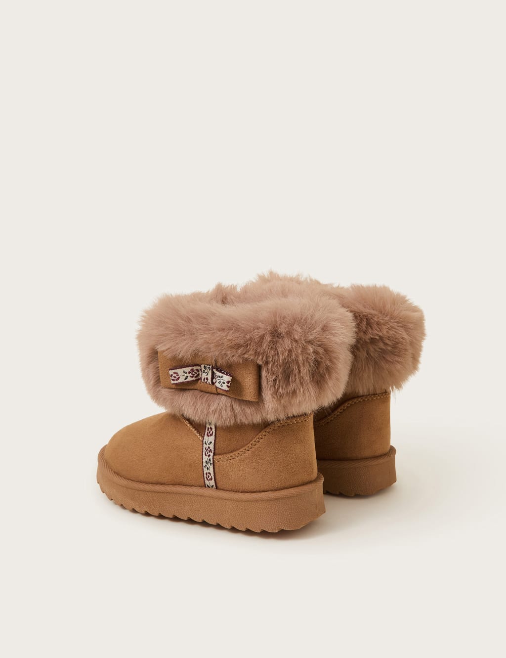 Kids' Faux Fur Lined Ankle Boots (7 Small-4 Large) 3 of 3