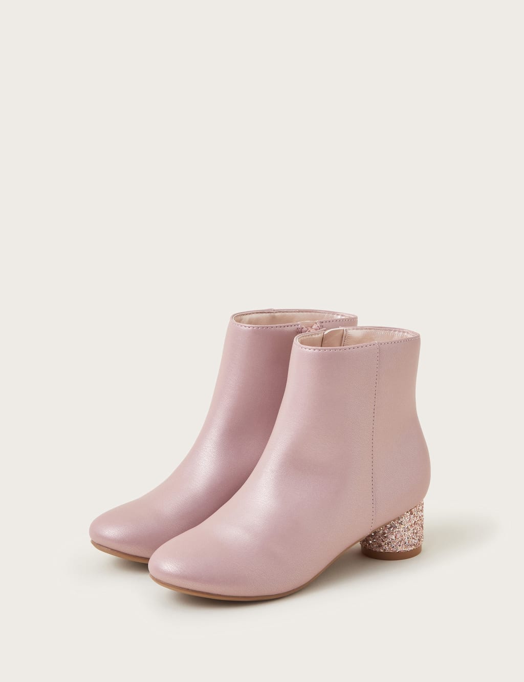 Glitter Heel Ankle Boots (9 Small - 4 Large) 2 of 3
