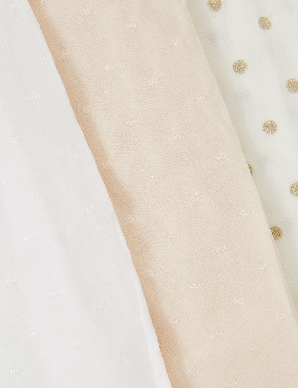3pk Patterned Tights (0-3 Yrs) 2 of 2