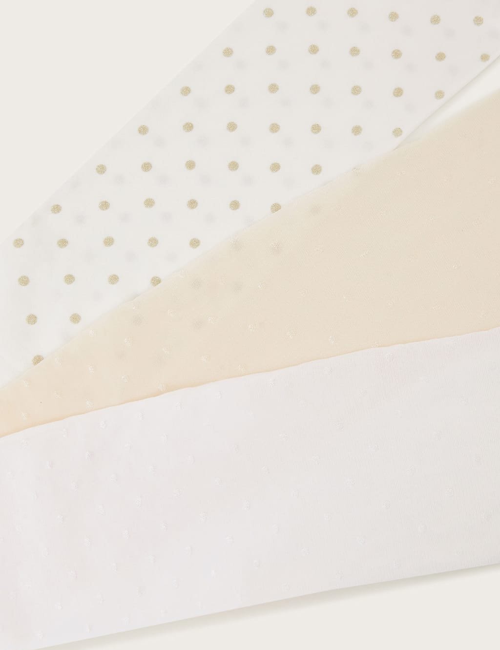 3pk Patterned Tights (3-12 Yrs) 2 of 2