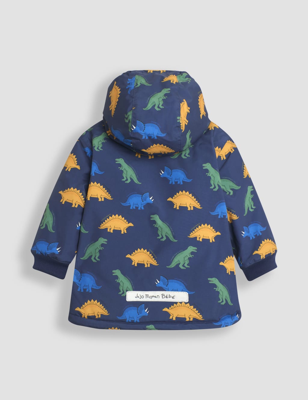 Dinosaur Reversible Fleece Lined Raincoat (1-6 Yrs) 4 of 7