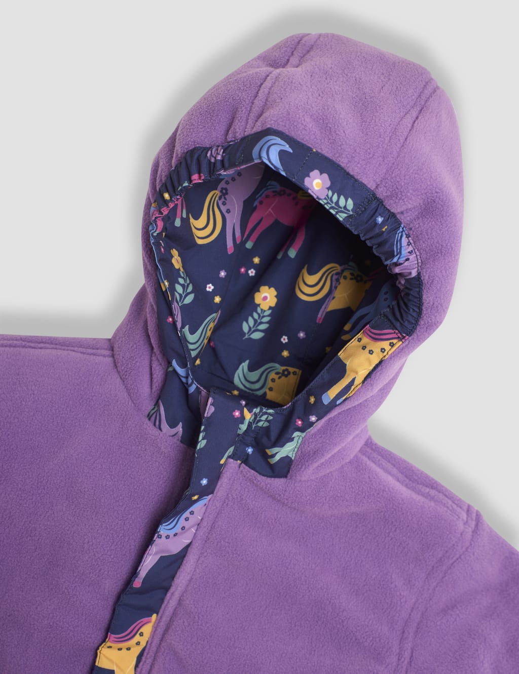Unicorn Reversible Fleece Lined Raincoat (1-6 Yrs) 4 of 7
