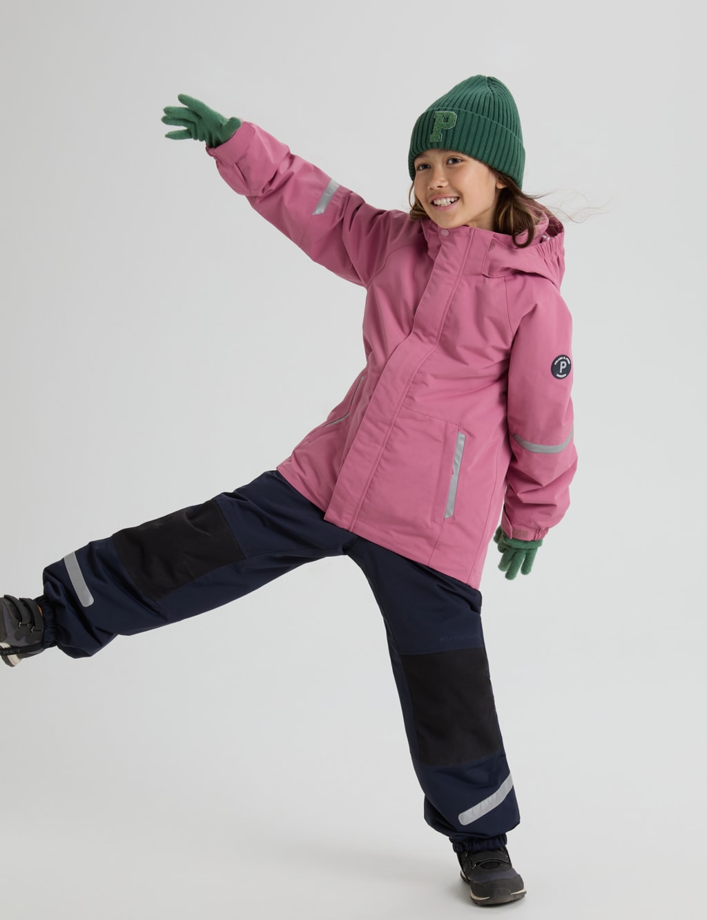 Waterproof Lightweight Hooded Coat (9 Mths - 10 Yrs) 3 of 6