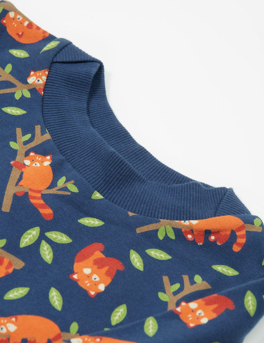 Pure Cotton Red Panda Print Sweatshirt 0 8 Yrs Frugi M S