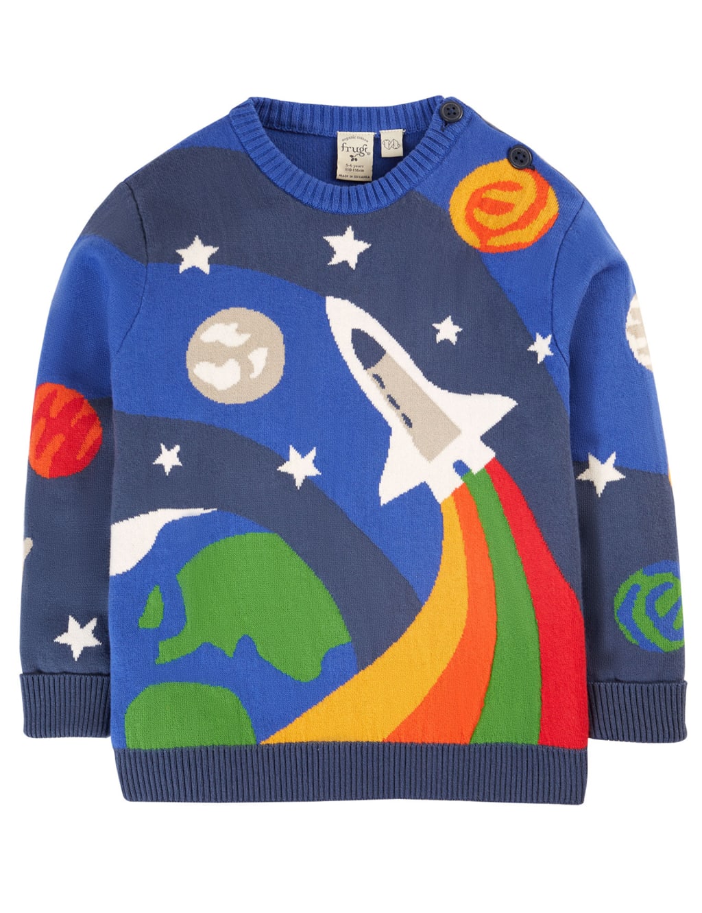 Space christmas jumper 2025