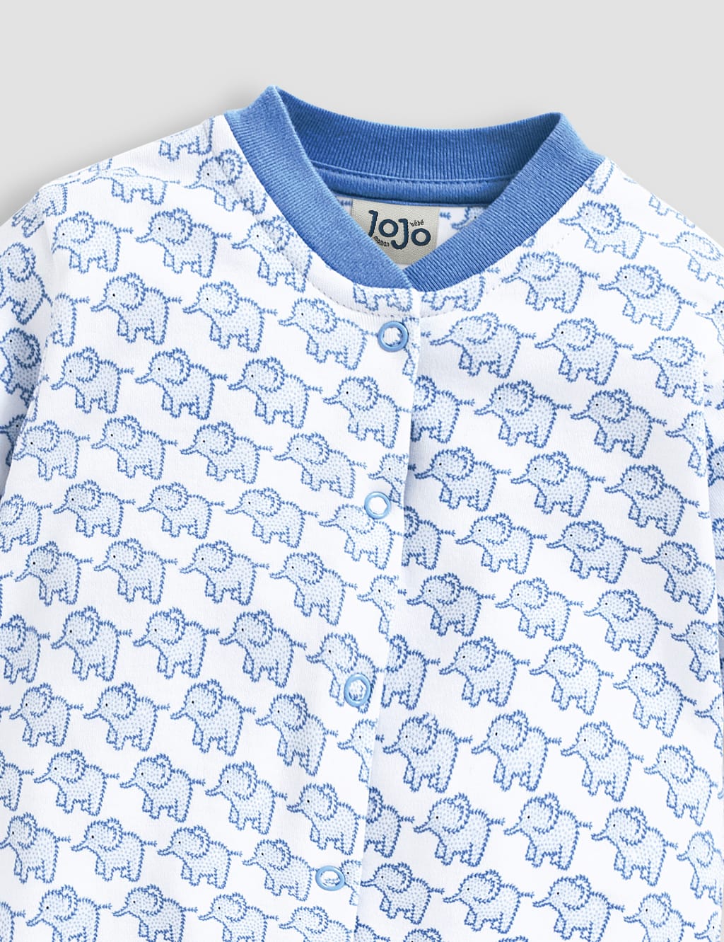 Pure Cotton Animal Sleepsuit (0-12 Mths) 3 of 4