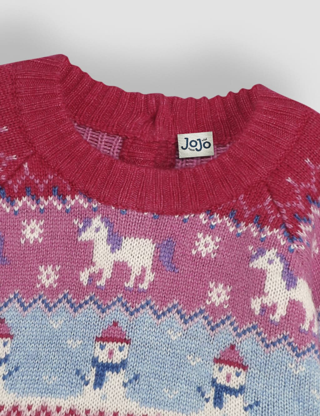 Pink unicorn christmas jumper deals