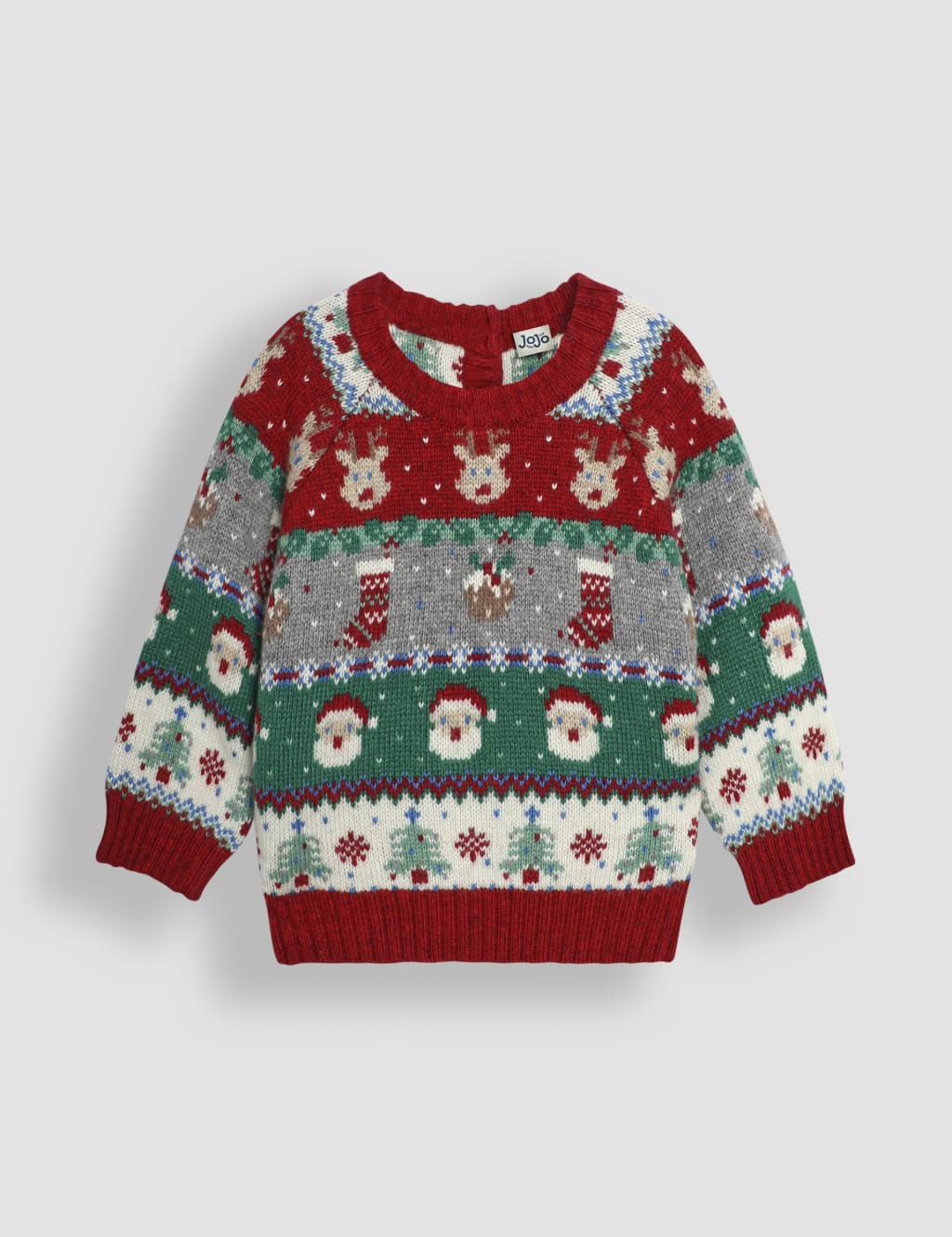 Cotton Rich Fair Isle Jumper 1 6 Yrs JoJo Maman Bebe M S