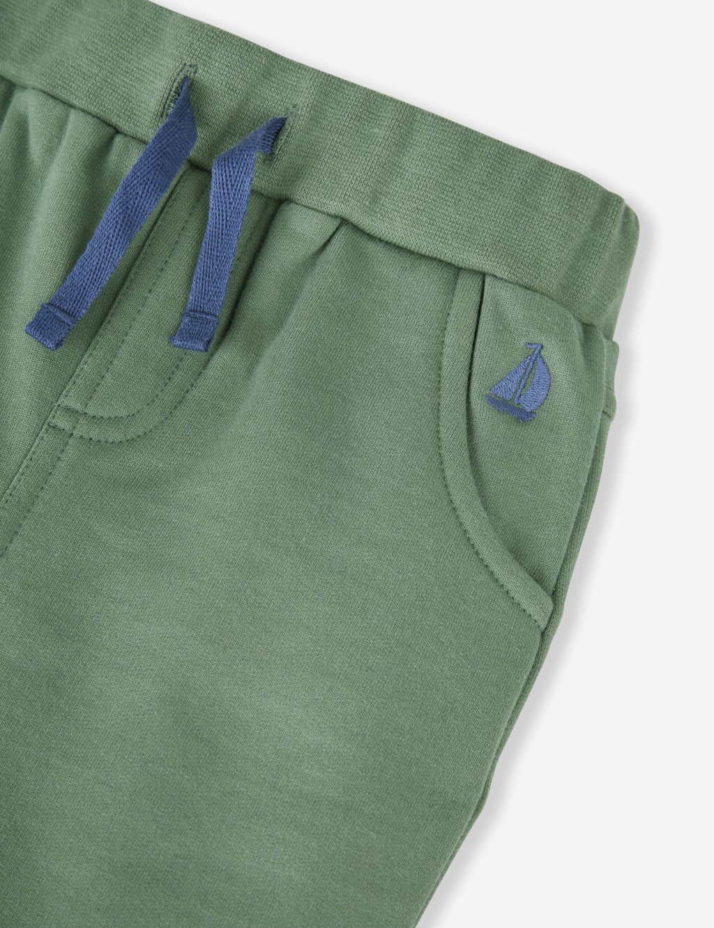 2pk Relaxed Pure Cotton Joggers (6 Mths - 6 Yrs) 5 of 5