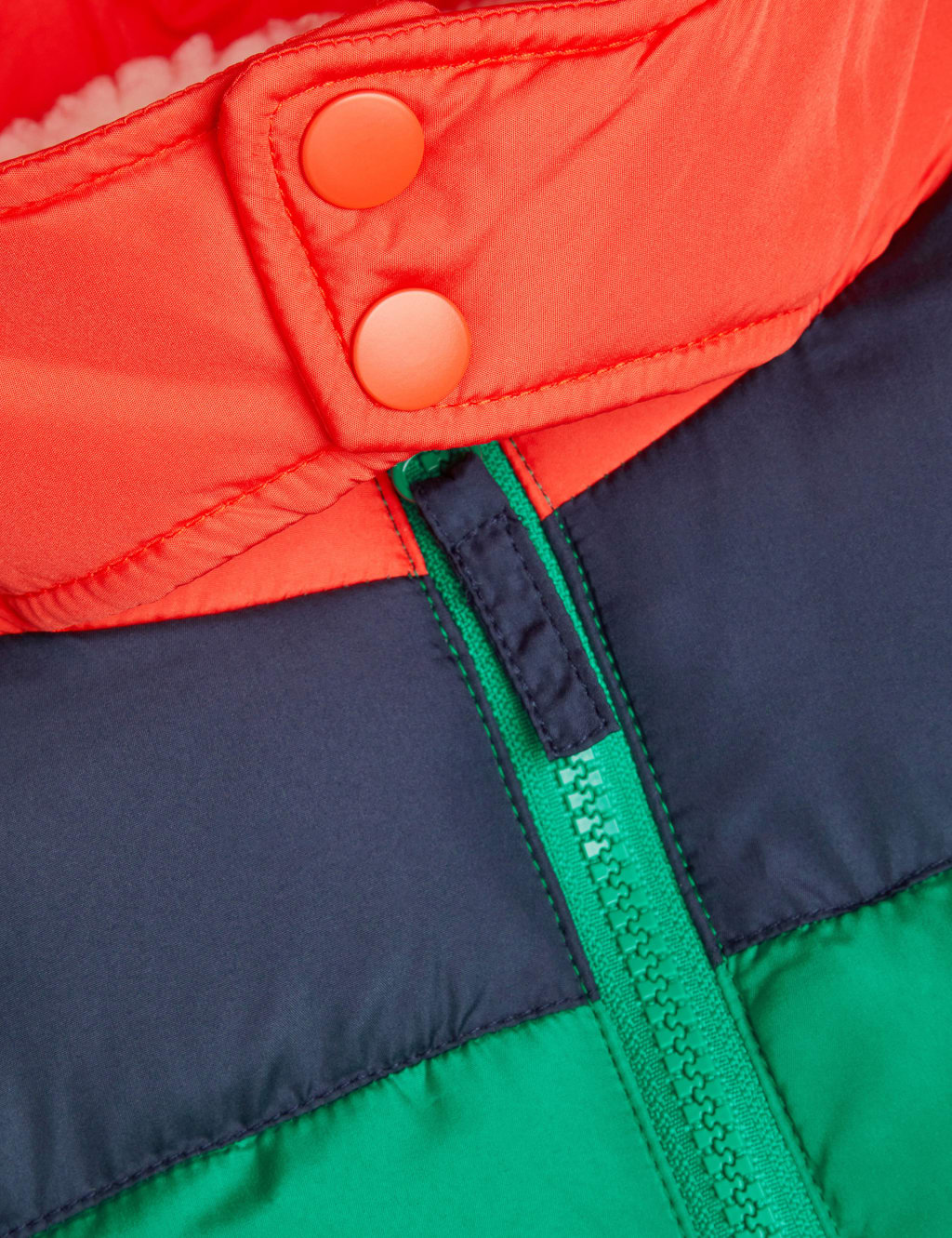 Colourblock Hooded Puffer Jacket 3 of 3