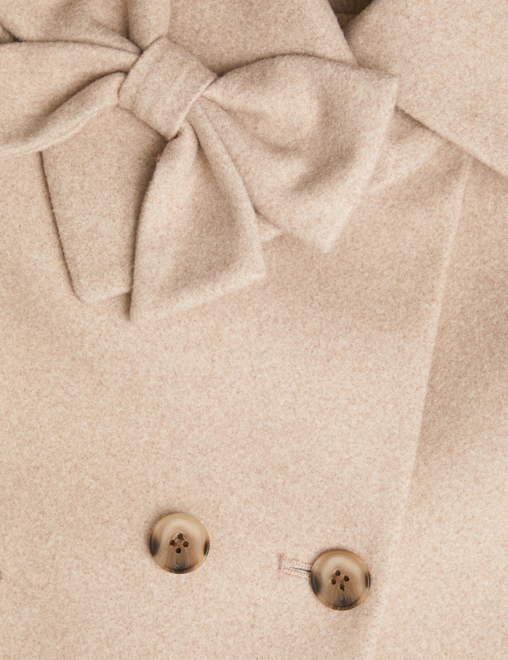 Bow Collar Coat (3-13 Yrs) 3 of 3