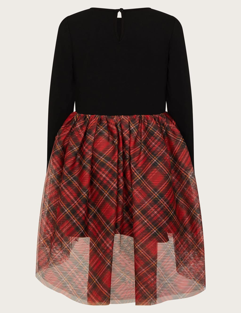 Plaid tulle cheap