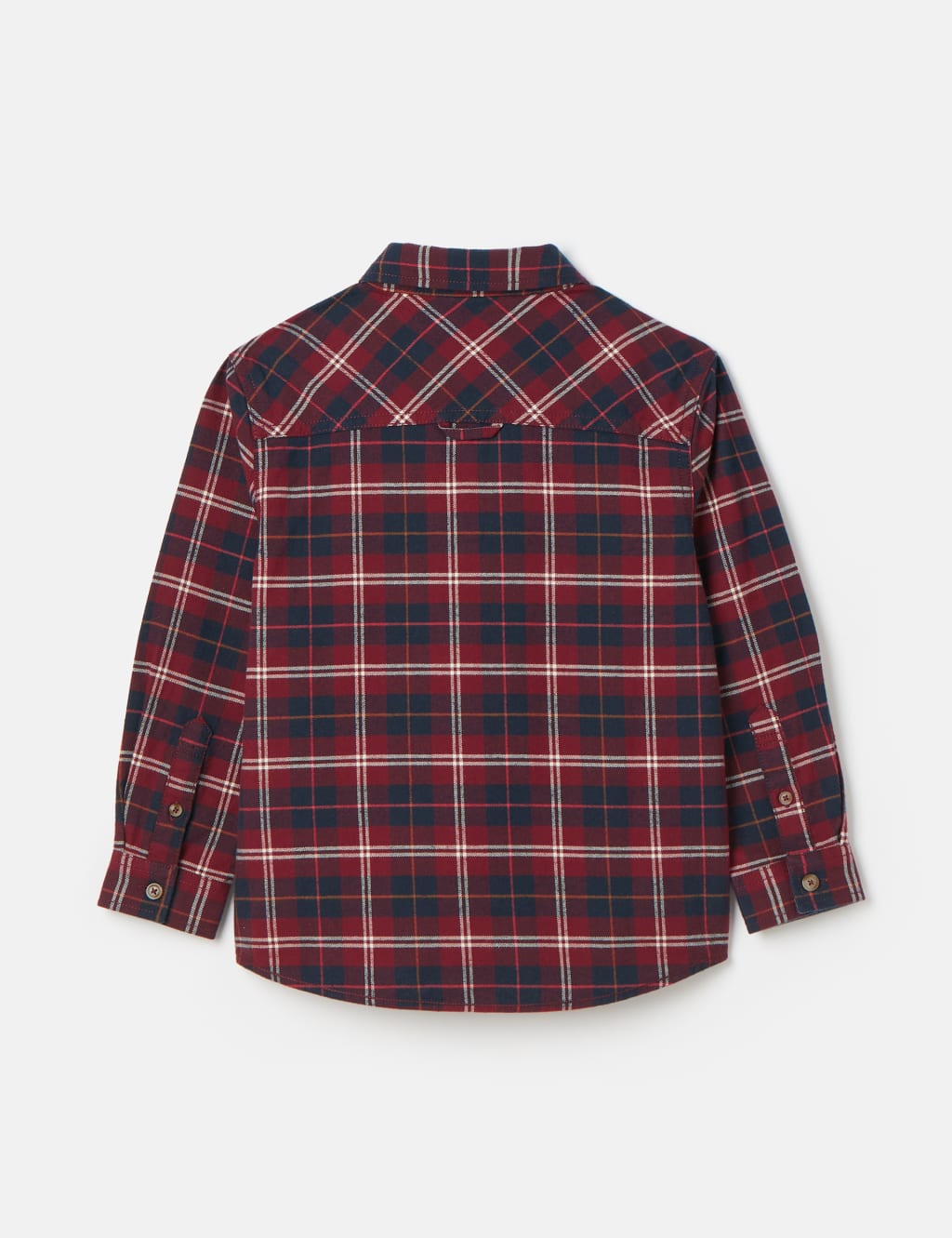 Pure Cotton Checked Shirt (2-12 Yrs) 2 of 4